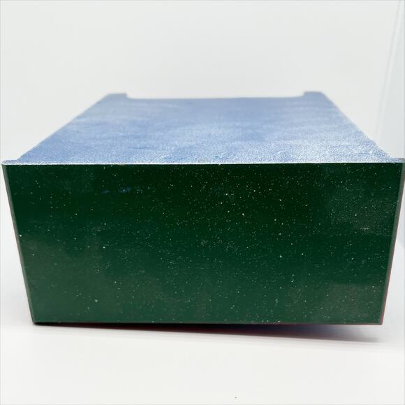 Handpainted Snowman Mini Chest of Drawers - Trinket Box - Jewelry Box - Picture 4 of 6